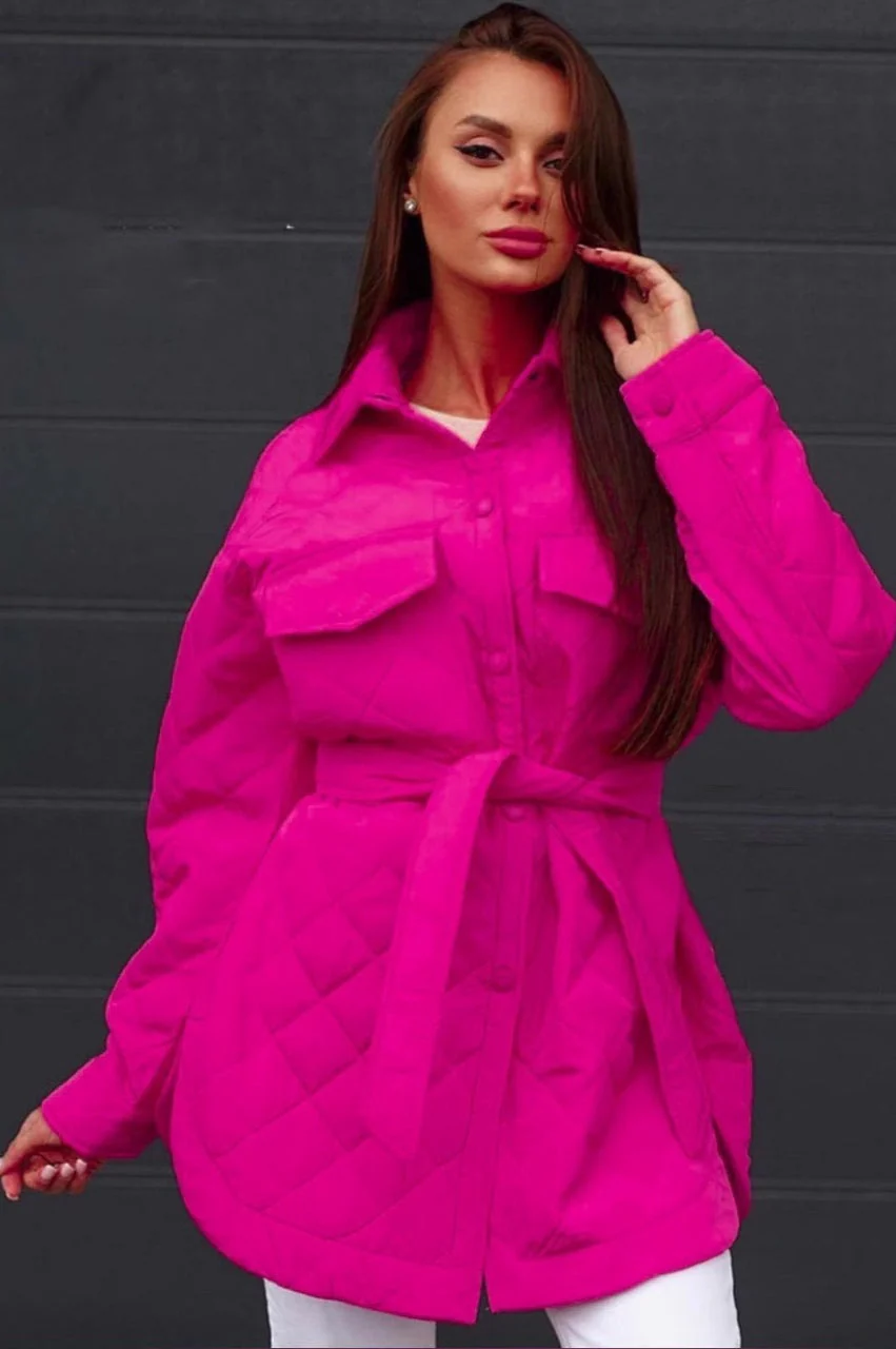 Oversized Longline Diamond Quilted Puffer Jacket - Image 10