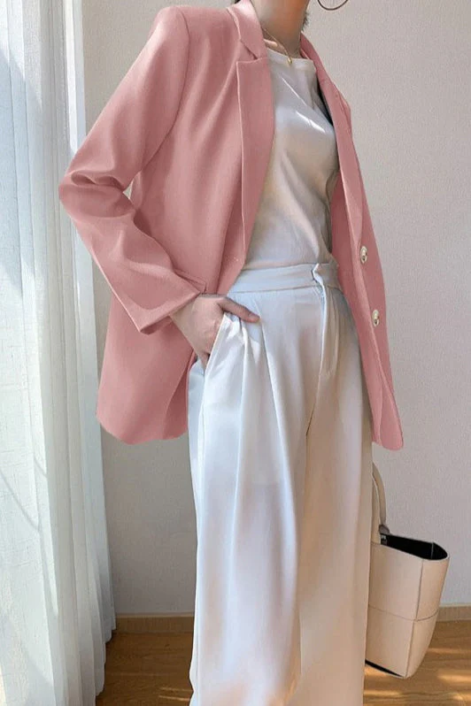 Oversized Retro Chic Blazer - Image 14