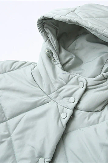 Padded Longline Hooded Puffer Coat - Image 6