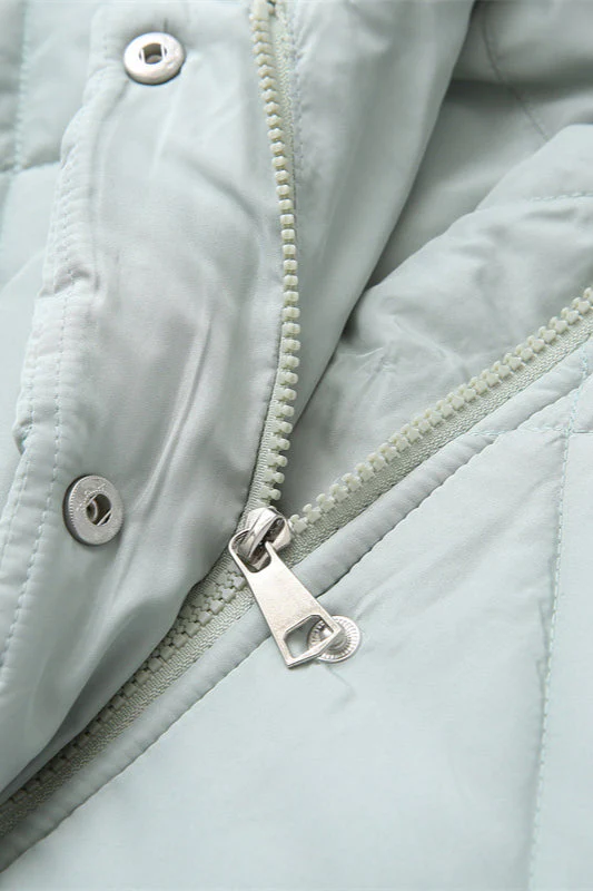 Padded Longline Hooded Puffer Coat - Image 7