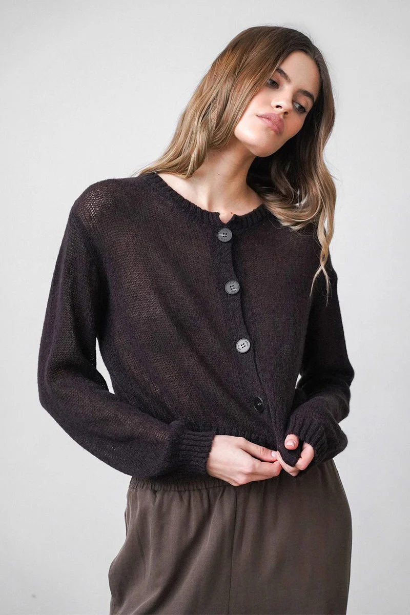 Relaxed Fit Knit Cardigan - Image 14