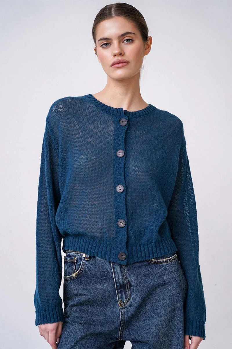 Relaxed Fit Knit Cardigan - Image 19
