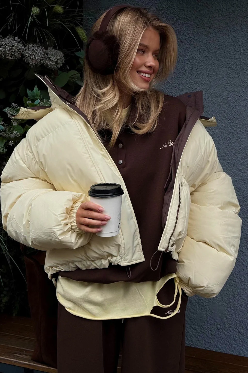 Relaxed Fit Puffy Puffer Jacket - Image 3