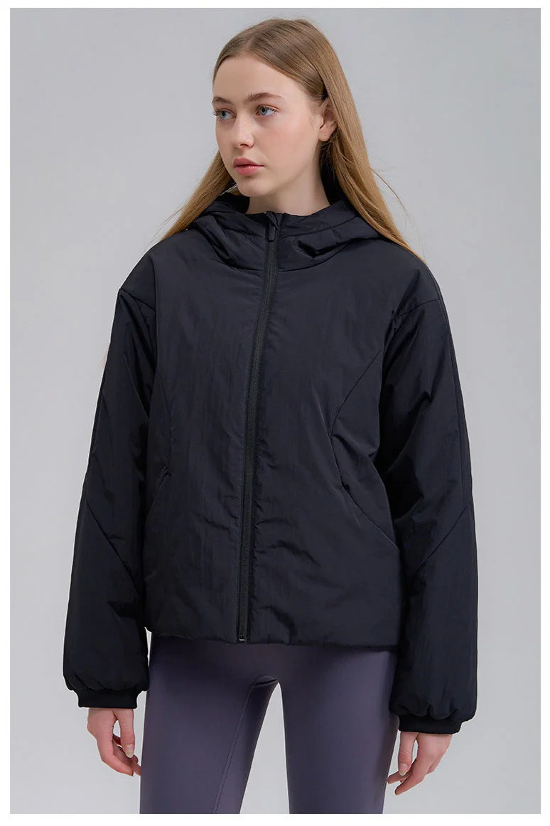 Relaxed Fit Short Puffer Jacket - Image 8