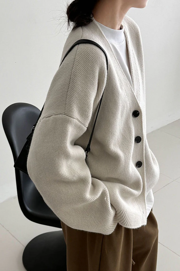 Relaxed Fit Vintage Cardigan - Image 12