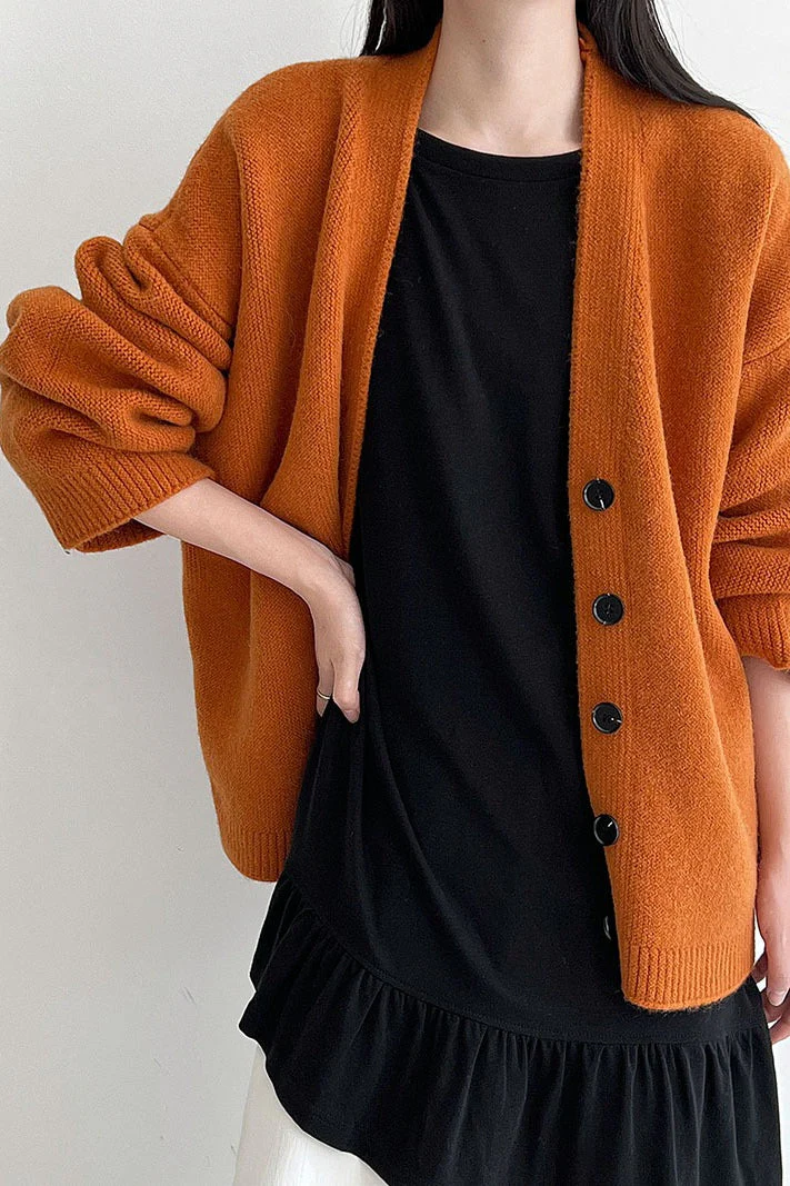 Relaxed Fit Vintage Cardigan - Image 5