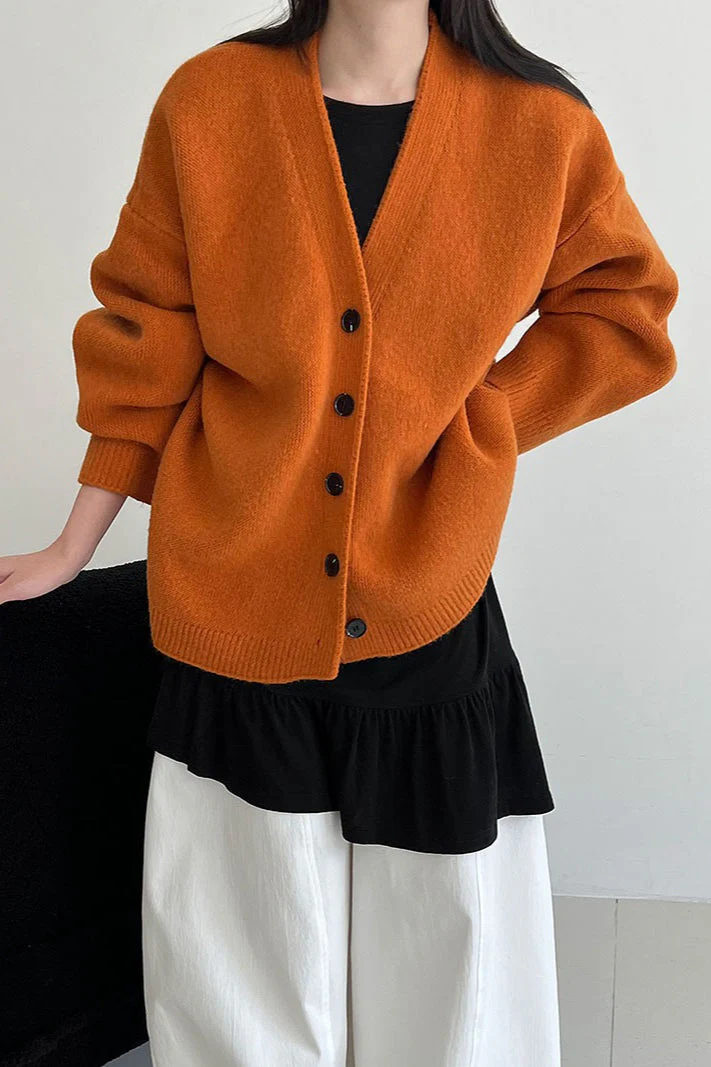 Relaxed Fit Vintage Cardigan - Image 6