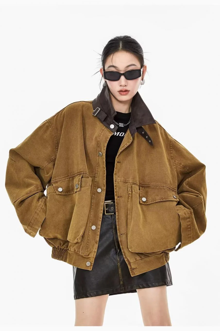 Relaxed Fit Workwear Pocket Jacket - Image 5