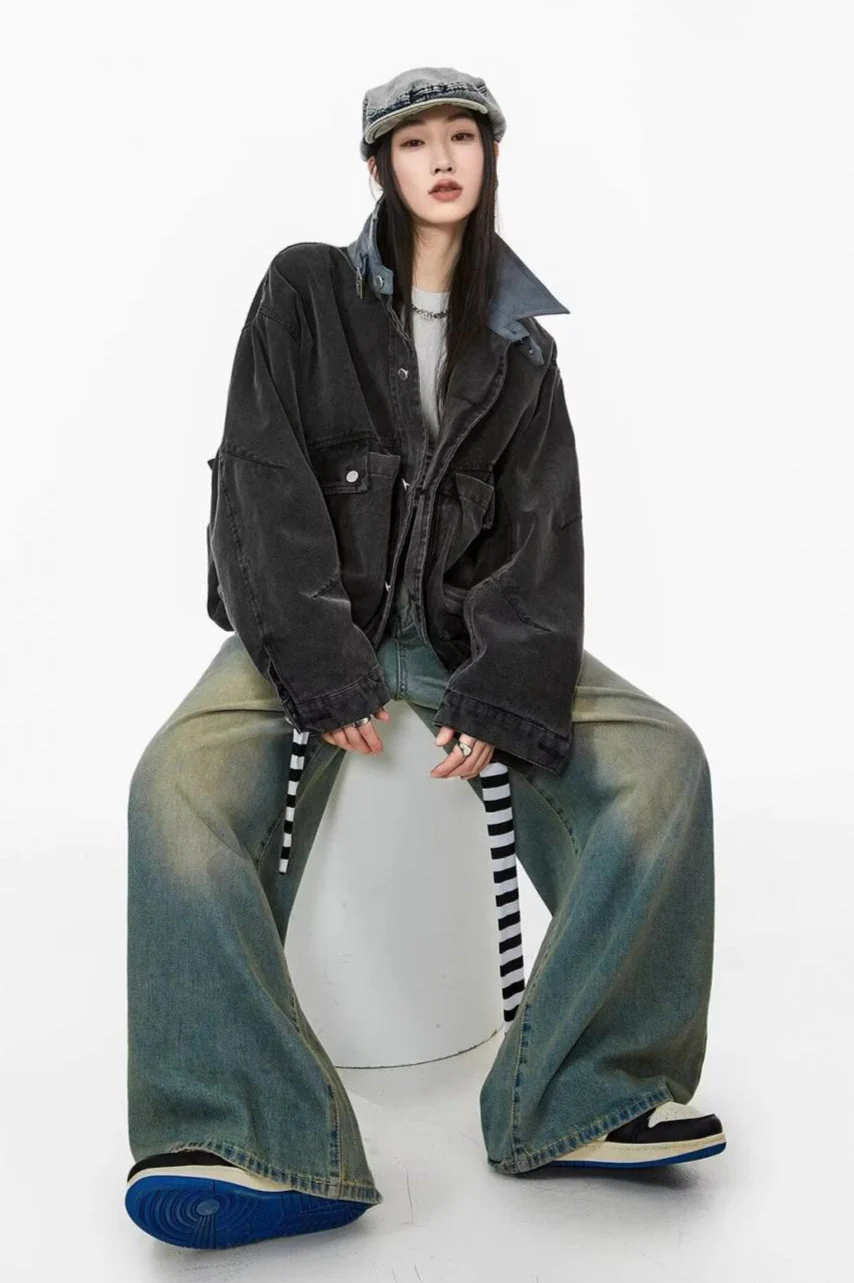 Relaxed Fit Workwear Pocket Jacket - Image 9