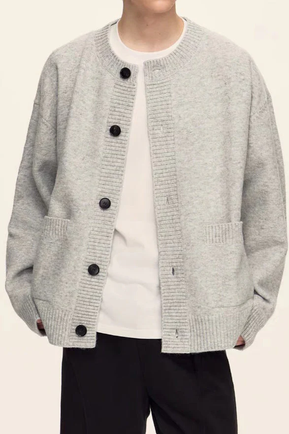 Relaxed Knit Cardigan - Image 5