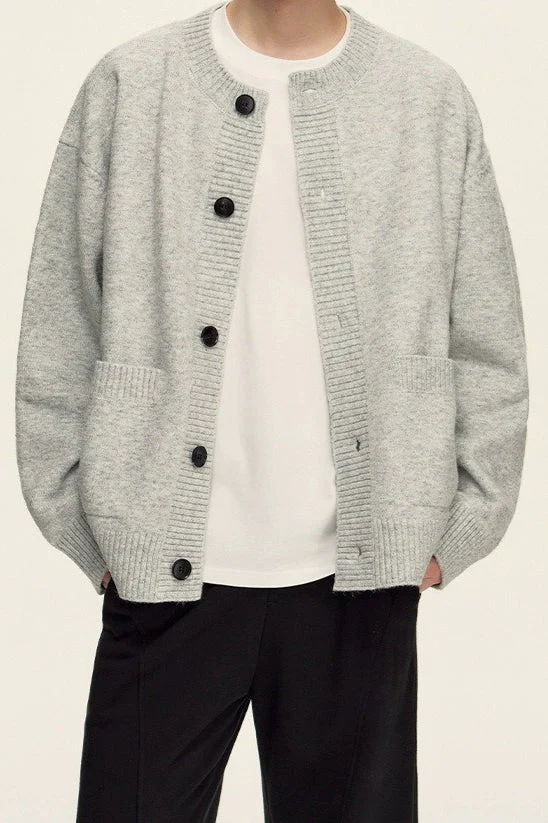 Relaxed Knit Cardigan - Image 6