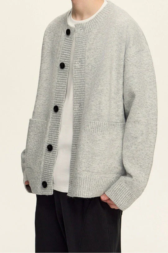 Relaxed Knit Cardigan - Image 7