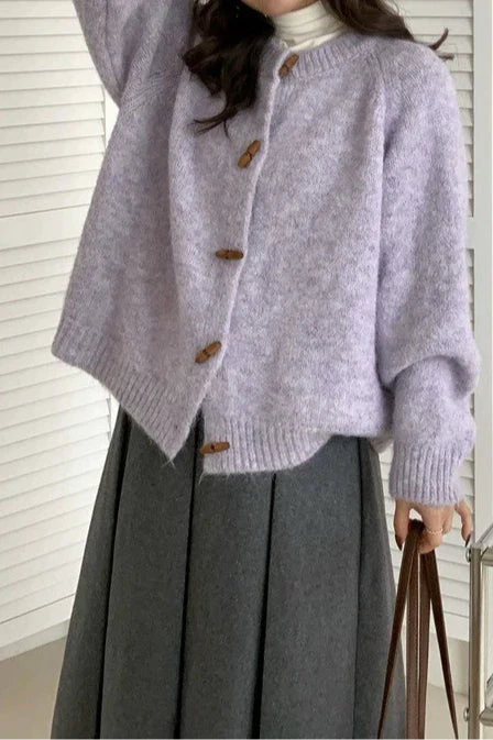 Relaxed Toggle Cardigan - Image 7