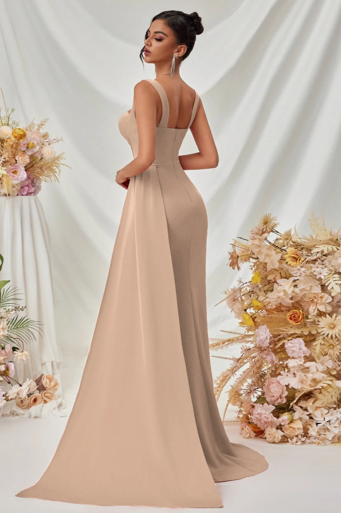 Sexy Bodycon Slit Maxi Party Dress - Image 17