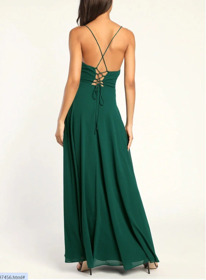Sexy Halter Backless Maxi Formal Dress - Image 17