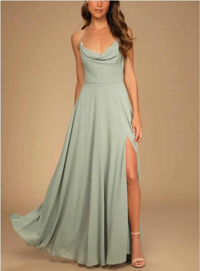 Sexy Halter Backless Maxi Formal Dress - Image 19