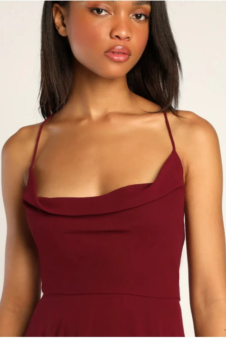Sexy Halter Backless Maxi Formal Dress - Image 4