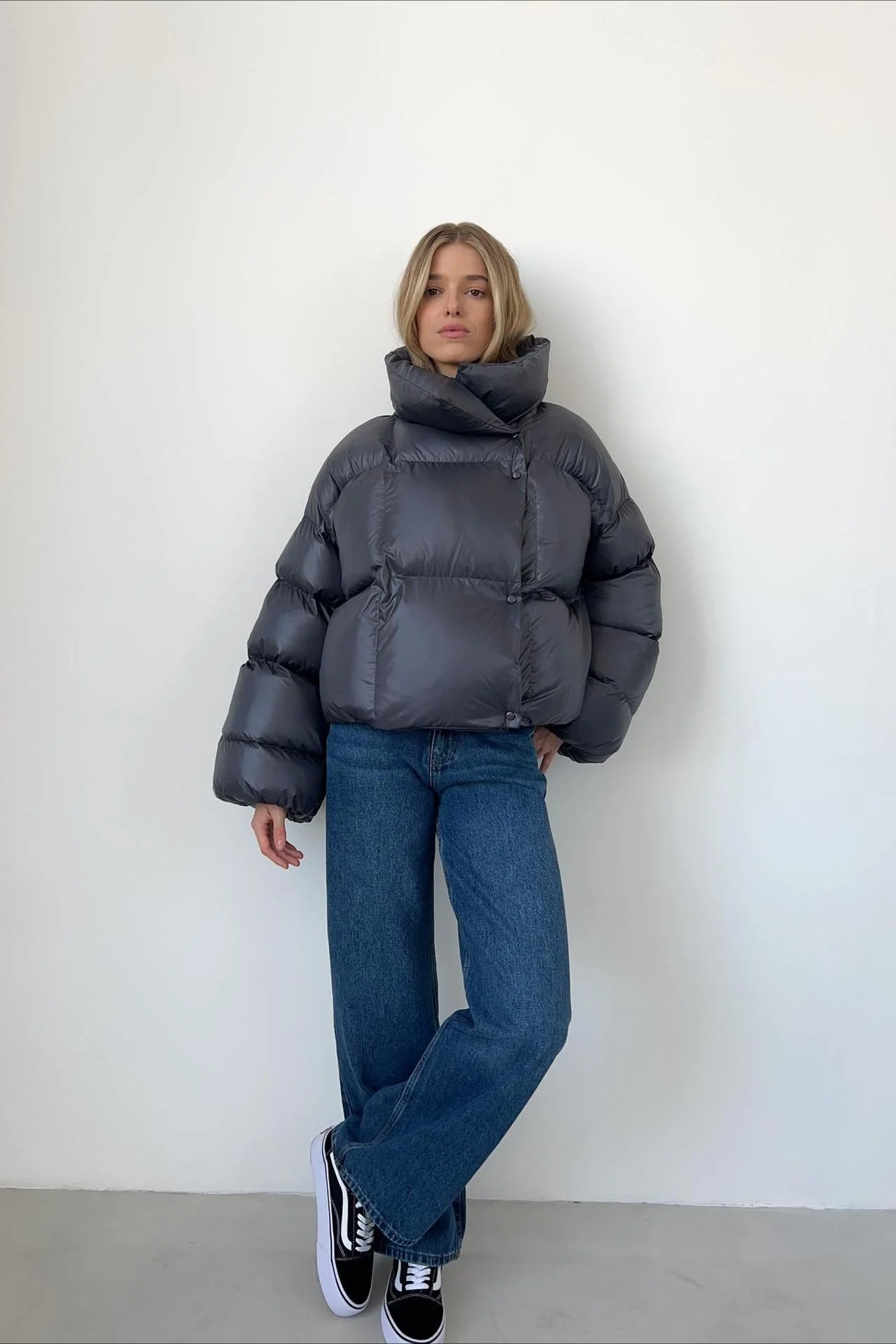 Short Hooded Puffer Jacket - Image 21