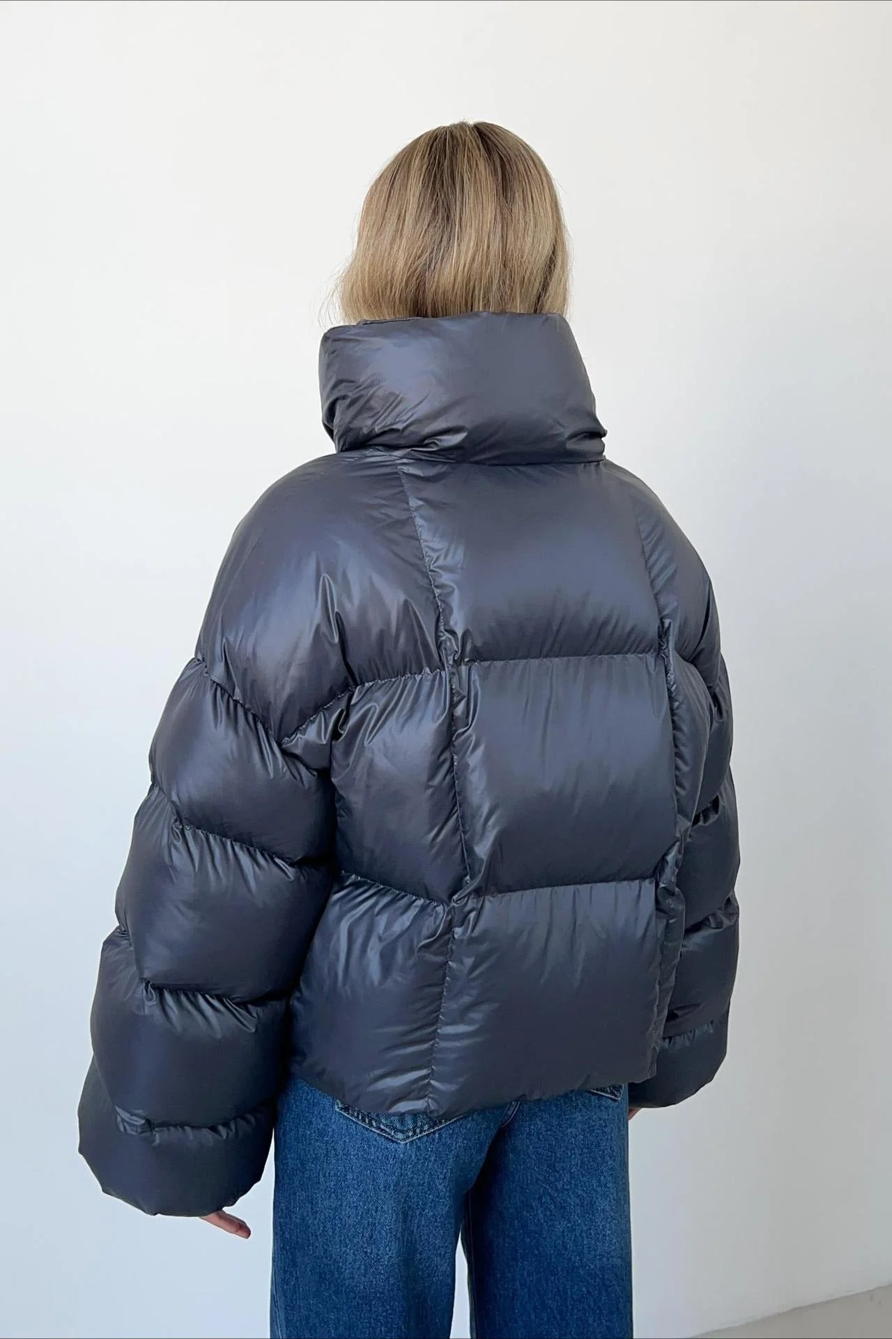 Short Hooded Puffer Jacket - Image 23