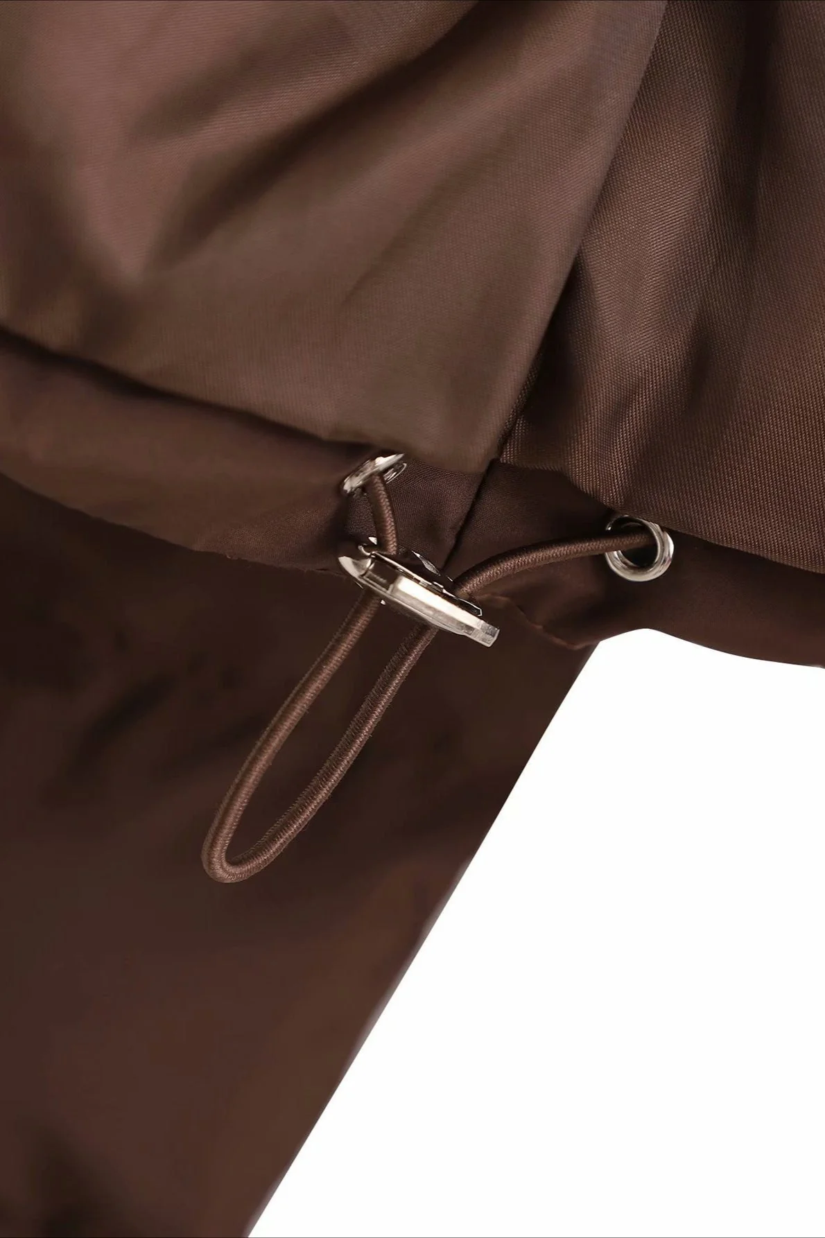 Short Hooded Quilted Puffer Jacket - Image 7