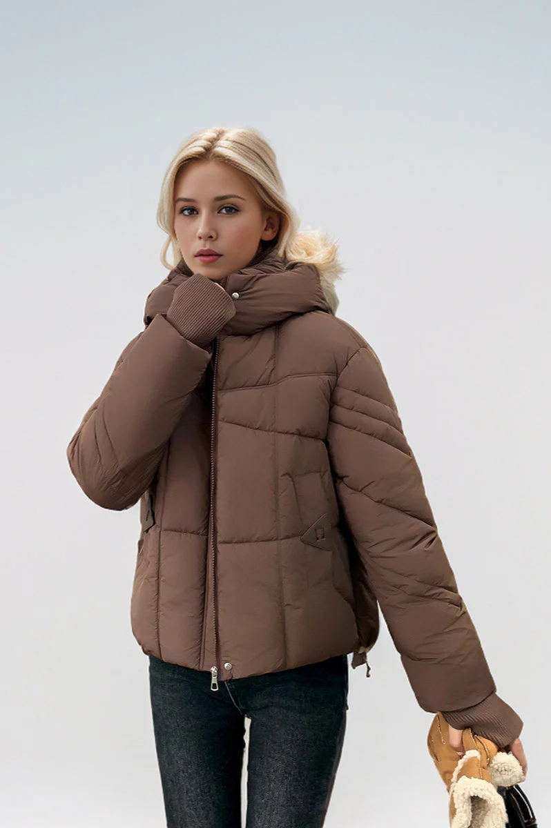 Short Puffer Down Coat - Image 10