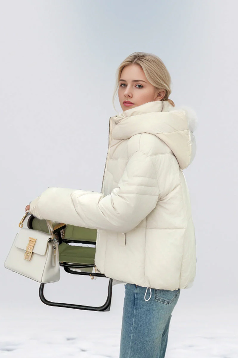 Short Puffer Down Coat - Image 14