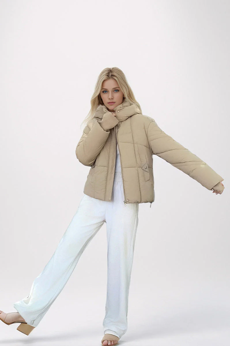 Short Puffer Down Coat - Image 4