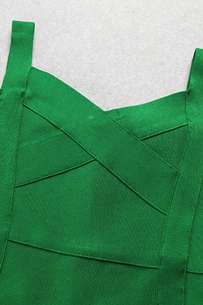 Sleeveless Bandage Bodycon Party Dress - Image 5