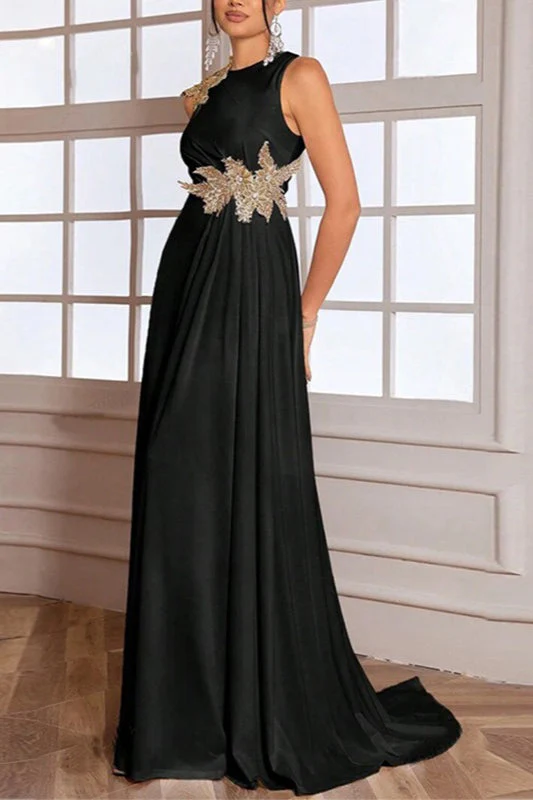 Sleeveless Bodycon Maxi Party Dress - Image 2