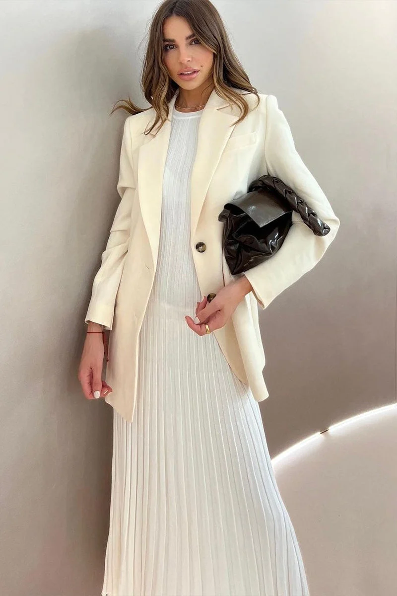 Slim Fit Crew Neck Sweater Dress - Image 3