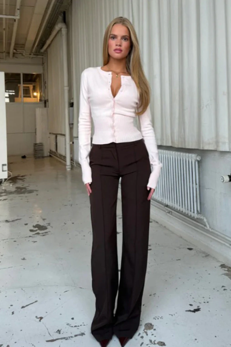 Slim Fit Long Sleeve Cardigan - Image 8