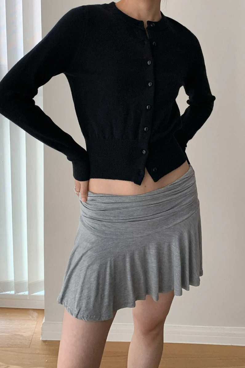 Slim-Fit Round-Neck Knit Cardigan - Image 10