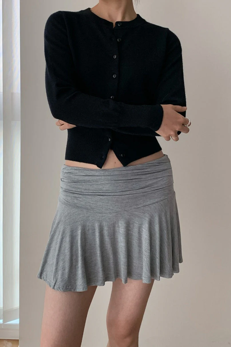 Slim-Fit Round-Neck Knit Cardigan - Image 11
