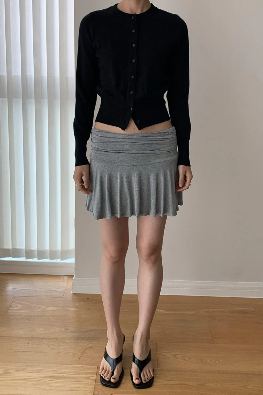 Slim-Fit Round-Neck Knit Cardigan - Image 9