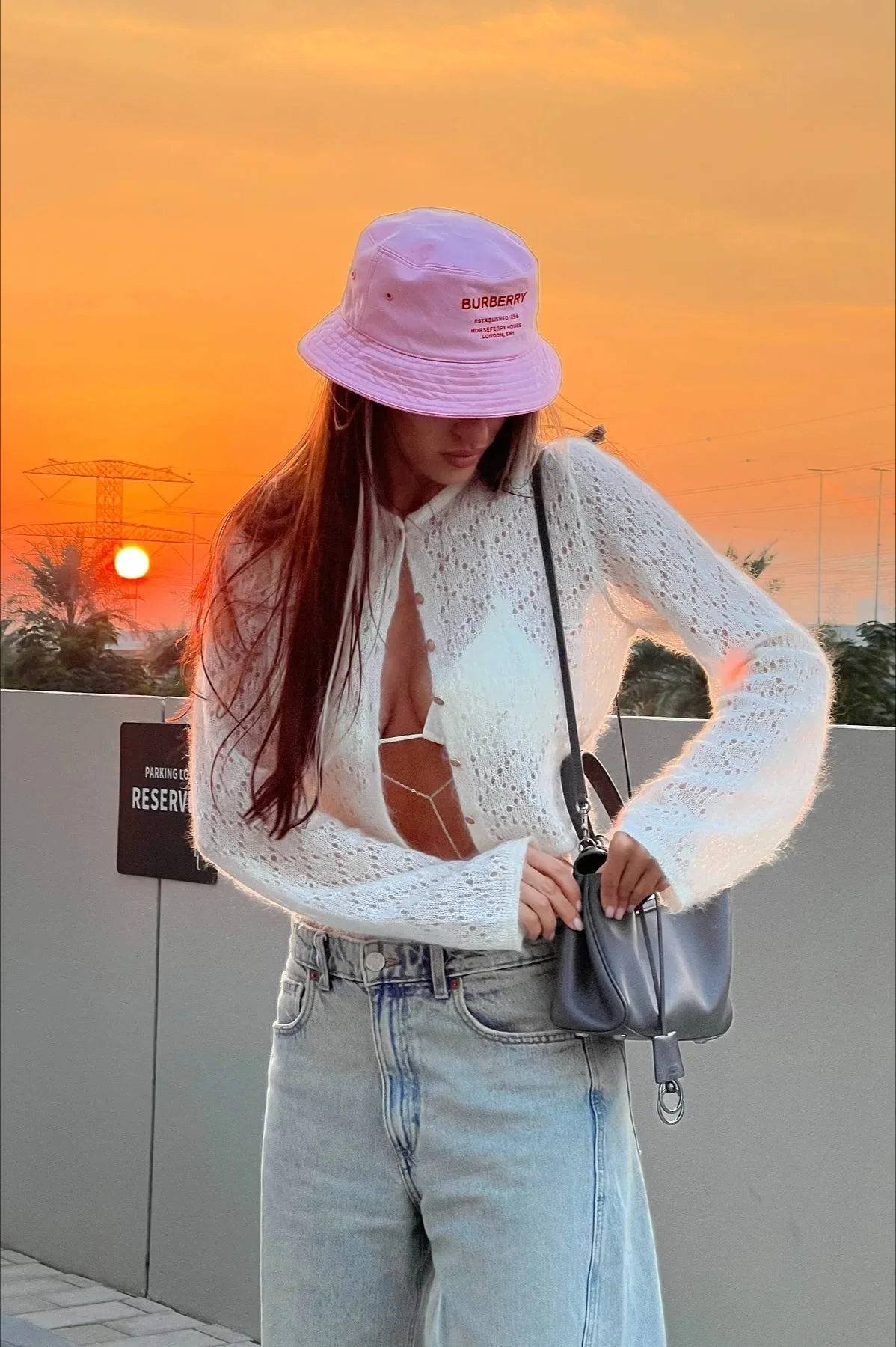 Slim Hollow Long Sleeve Single Breasted Cardigan - Image 27