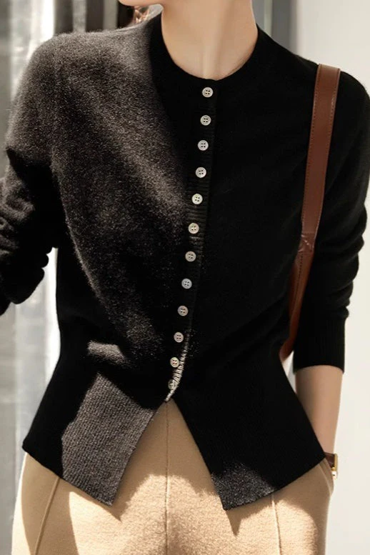 Slit Sleeve Soft Touch Cardigan - Image 2