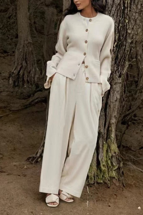 Soft Plush Relaxed Cardigan - Image 4