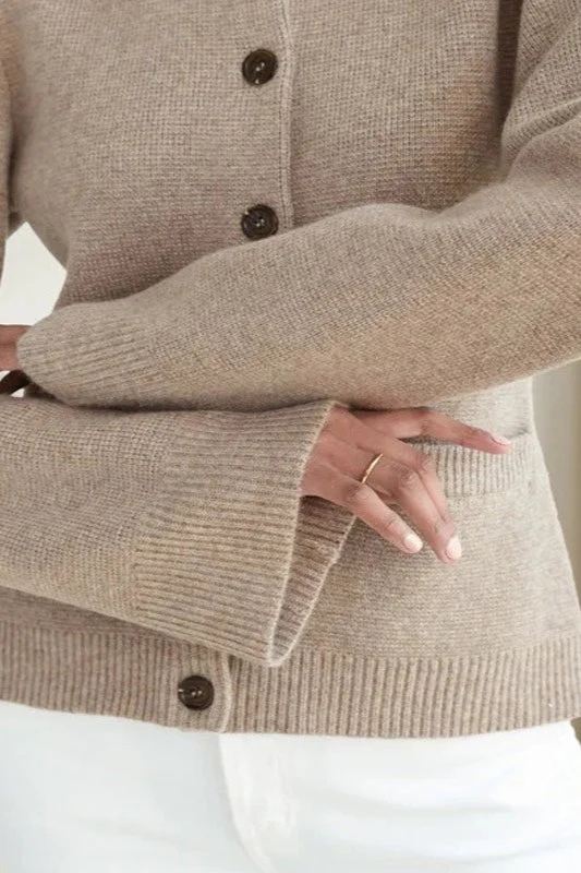 Soft Plush Relaxed Cardigan - Image 5