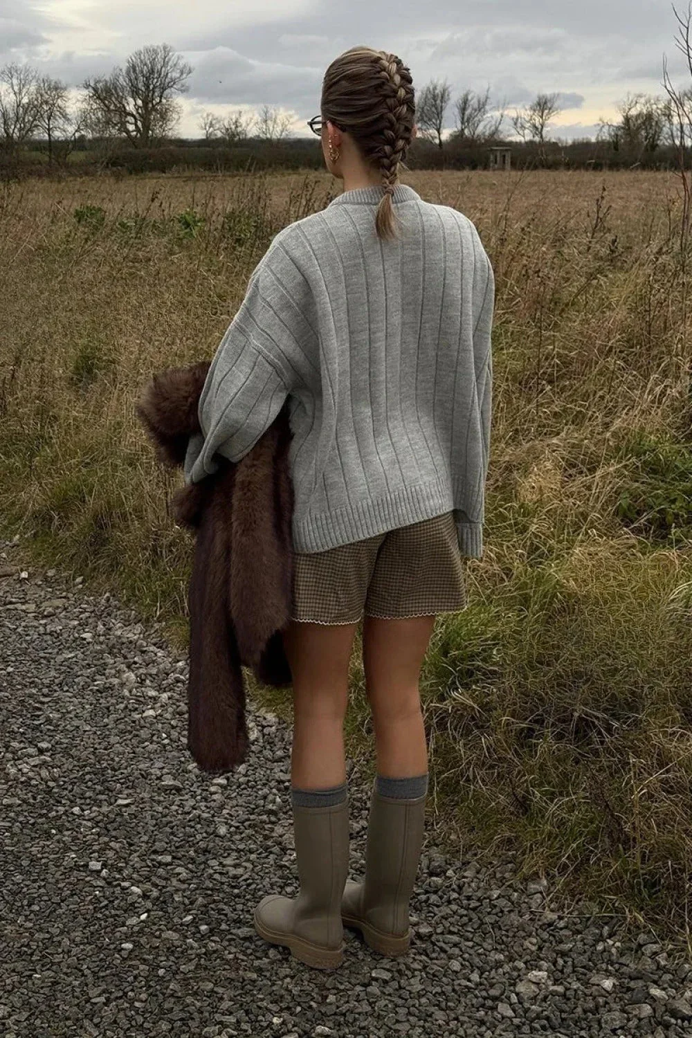 Soft Rib Relaxed Cardigan - Image 6
