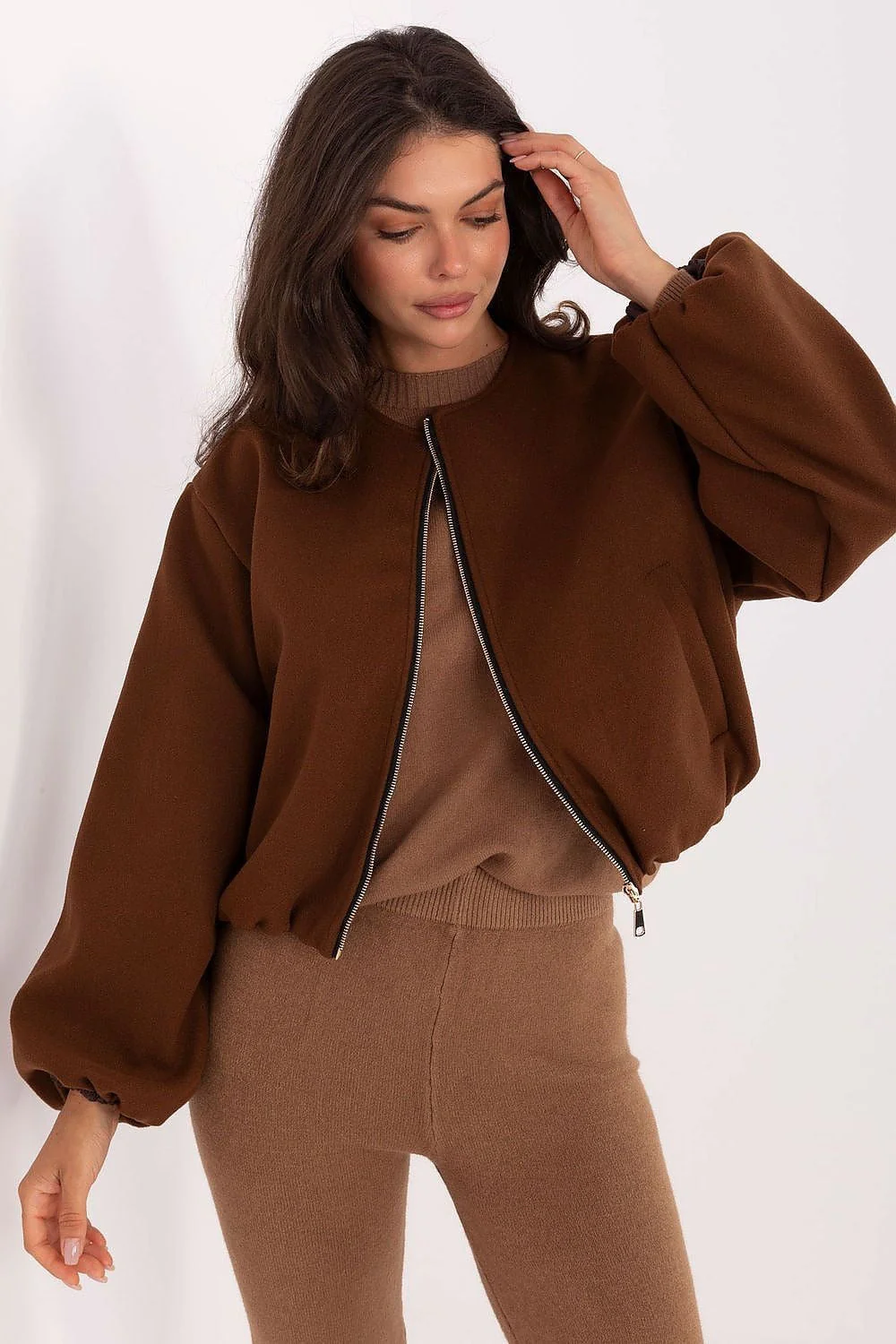 Soft Touch Bomber Jacket - Image 4