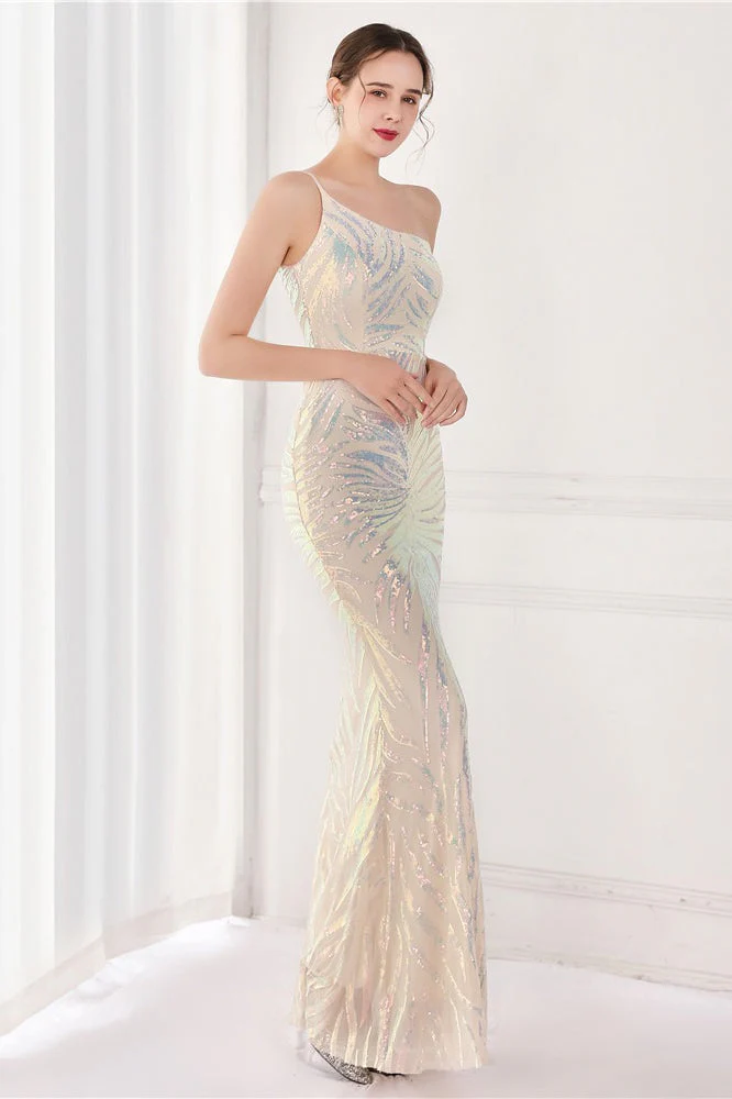 Sparkle Beaded V Neck Party Gown Formal Dress - Image 19