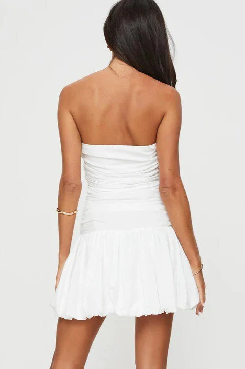 Strapless Bodycon Mini Party Dress - Image 6