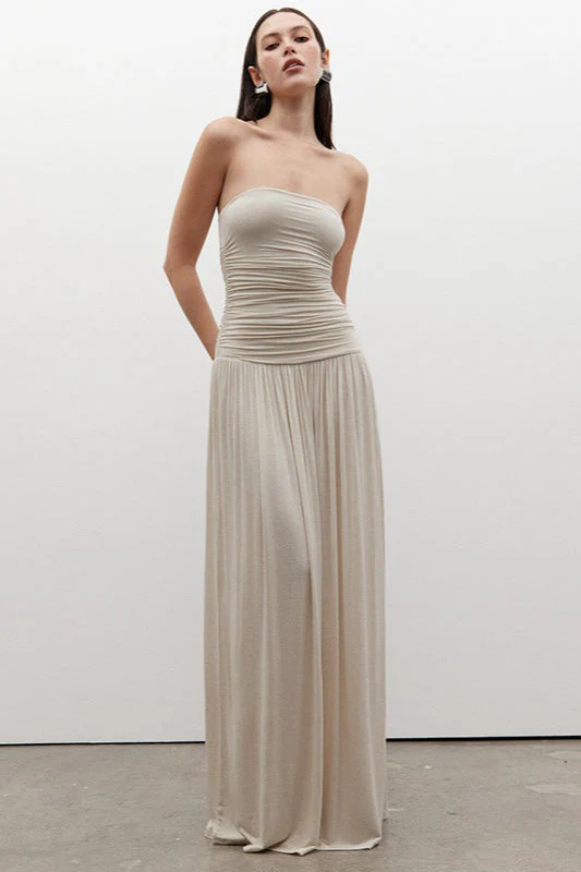 Strapless Off Shoulder Maxi Formal Dress - Image 10