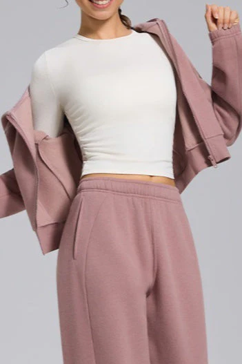 Stretch Round Neck Knit Top - Image 4