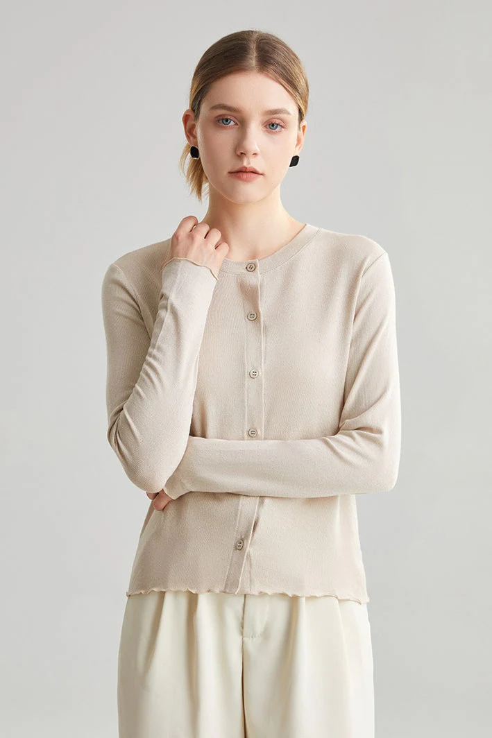 Structured Tencel Cardigan - Image 2