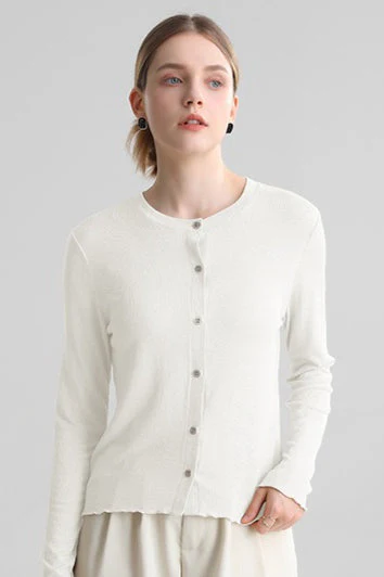 Structured Tencel Cardigan - Image 8