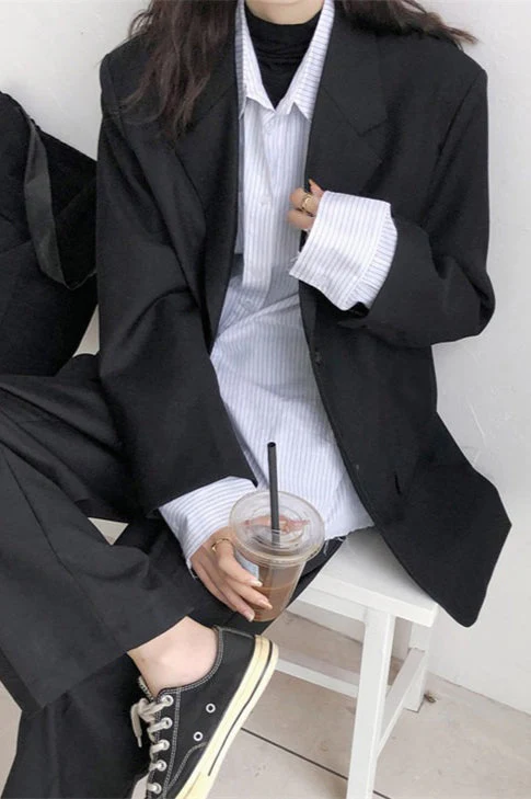 Tailored Relaxed Fit Blazer - Image 15