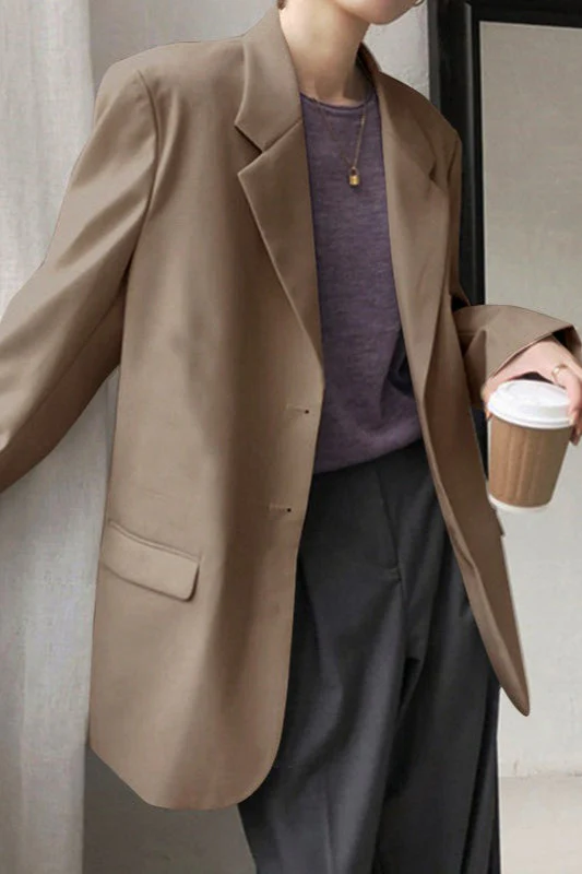Tailored Relaxed Fit Blazer - Image 2
