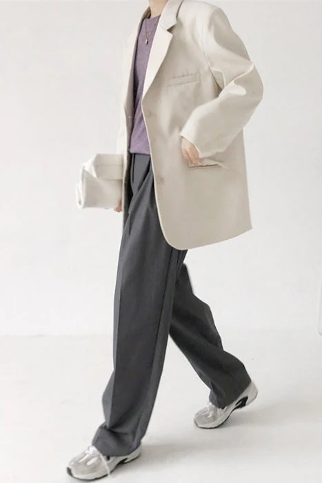 Tailored Relaxed Fit Blazer - Image 7