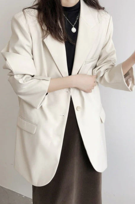 Tailored Relaxed Fit Blazer - Image 9